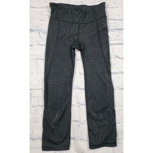 Gap Fit WOMENS SIZE XS Black Sculpt Compression Mid Rise Inside Pocket Leggings